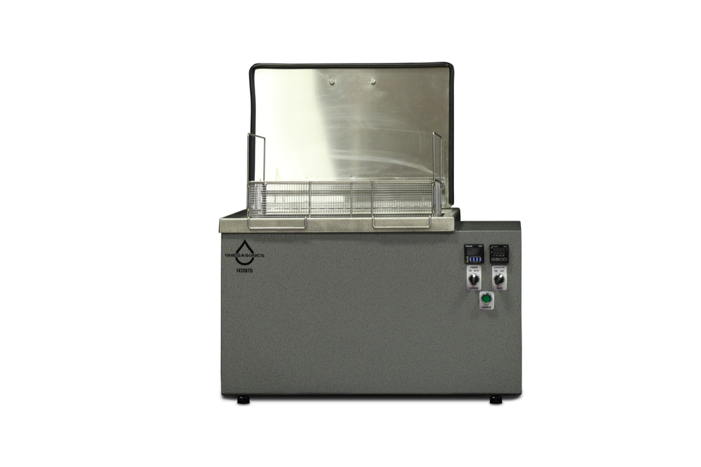 Omegasonics Ultrasonic Parts Cleaner PRO BENCH TOP 1420BTD Incls 2 Gal. Soap #10 & Mesh Basket